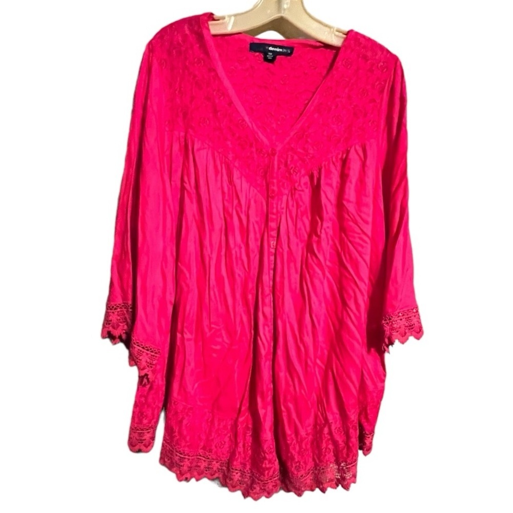 Denim 24/7 Tunic Top nwot